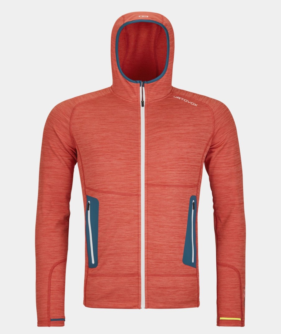 Fleece light outlet melange hoody m